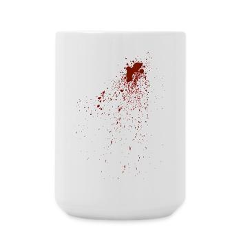 Blood - Large Mug 440 ml - white - Front