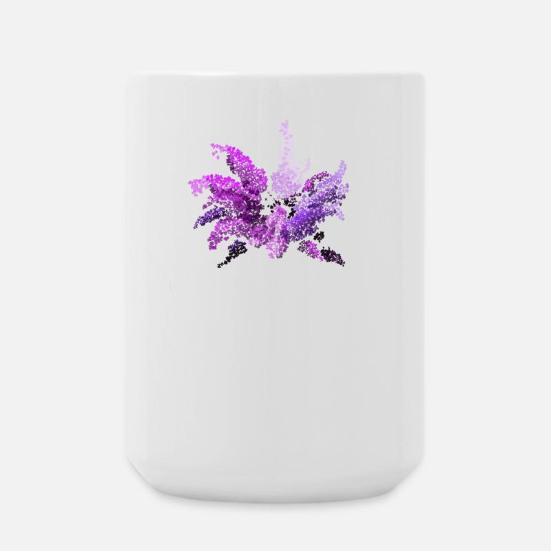 Lilac - Large Mug 440 ml - white