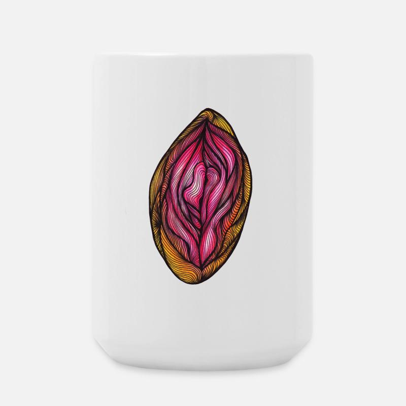 Fantasy in Beauty - Large Mug 440 ml - white
