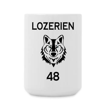 Lozerian - Large Mug 440 ml - white - Front