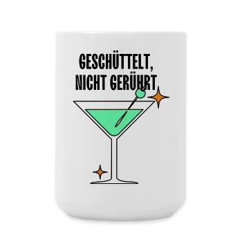 Mintmartini Neon Stil - Große Tasse 440 ml - Weiß - Vorne