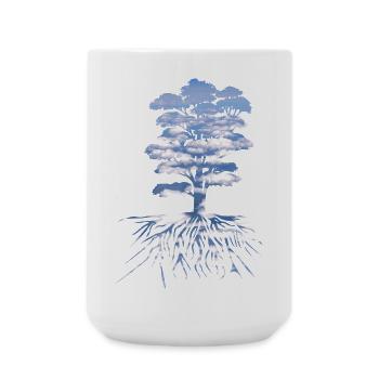 The Tree - Large Mug 440 ml - white - Front