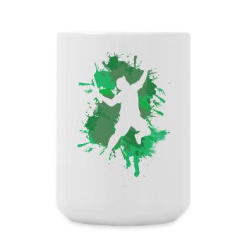 Badminton - Grande tasse 440 ml - blanc - Devant