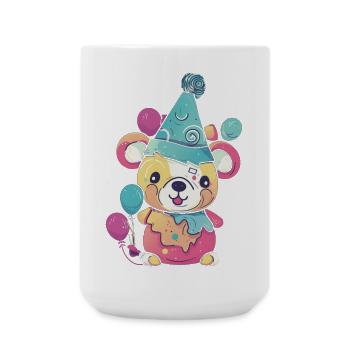 Party-Bär - Große Tasse 440 ml - Weiß - Vorne
