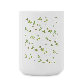 Autumn Leaves Summer Leaves Pattern - Large Mug 440 ml - white - Front