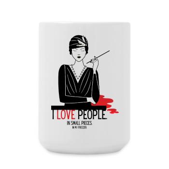 Philanthropy - Large Mug 440 ml - white - Front