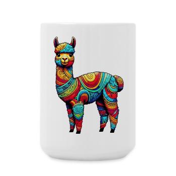 Alpaga - Grande tasse 440 ml - blanc - Devant