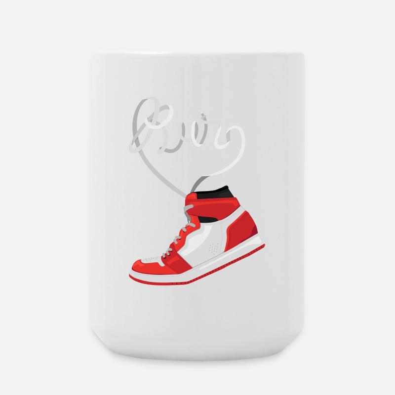 Courir - Grande tasse 440 ml - blanc