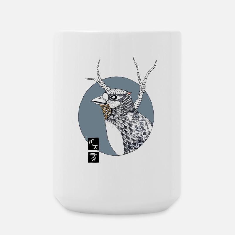 Bird - Große Tasse 440 ml - Weiß