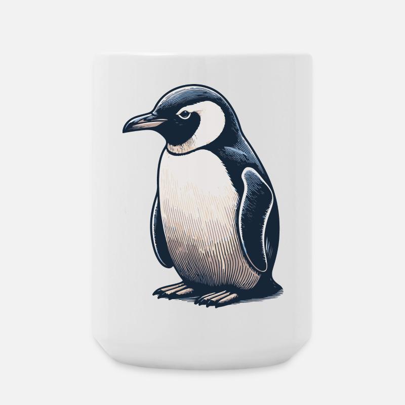 Pingu - Große Tasse 440 ml - Weiß