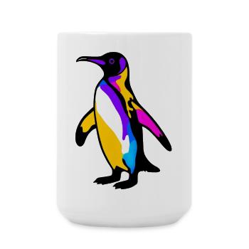 Penguin - Large Mug 440 ml - white - Front