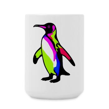 Penguin - Large Mug 440 ml - white - Front