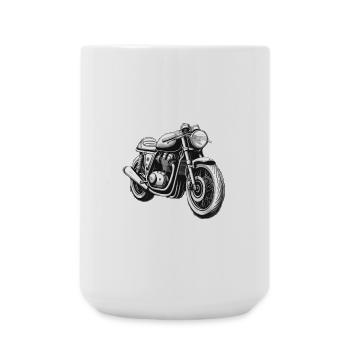 Oldtimer Lover blanc - Grande tasse 440 ml - blanc - Devant