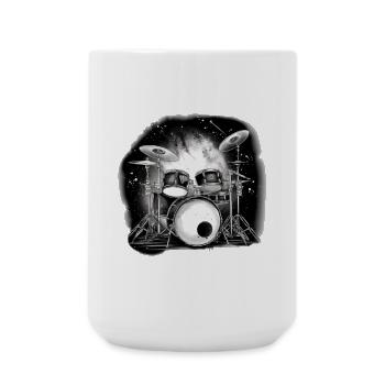 Batteur à vie blanc - Grande tasse 440 ml - blanc - Devant