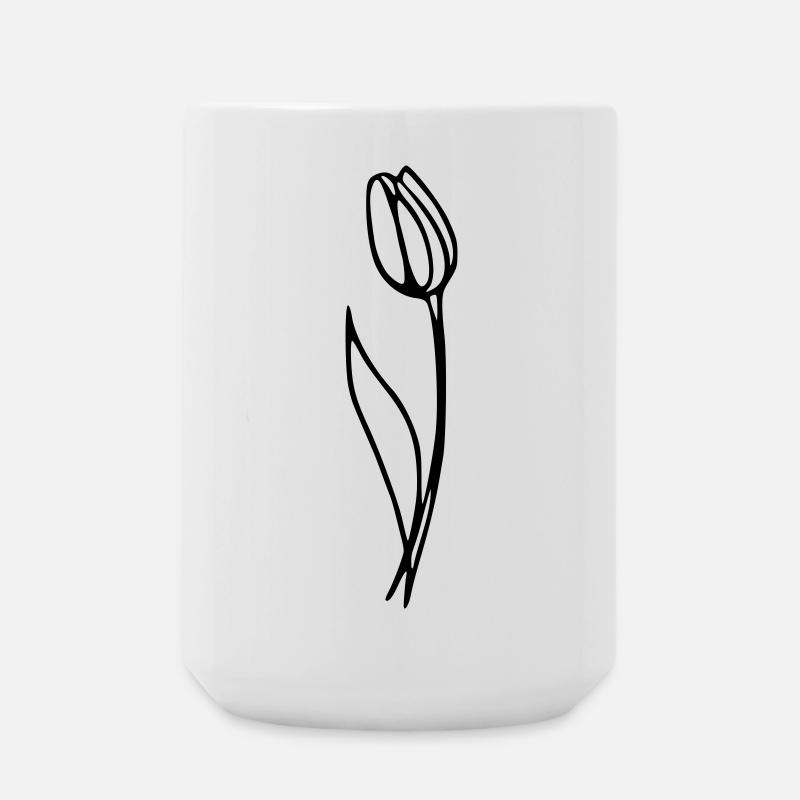 Tulipe - Grande tasse 440 ml - blanc