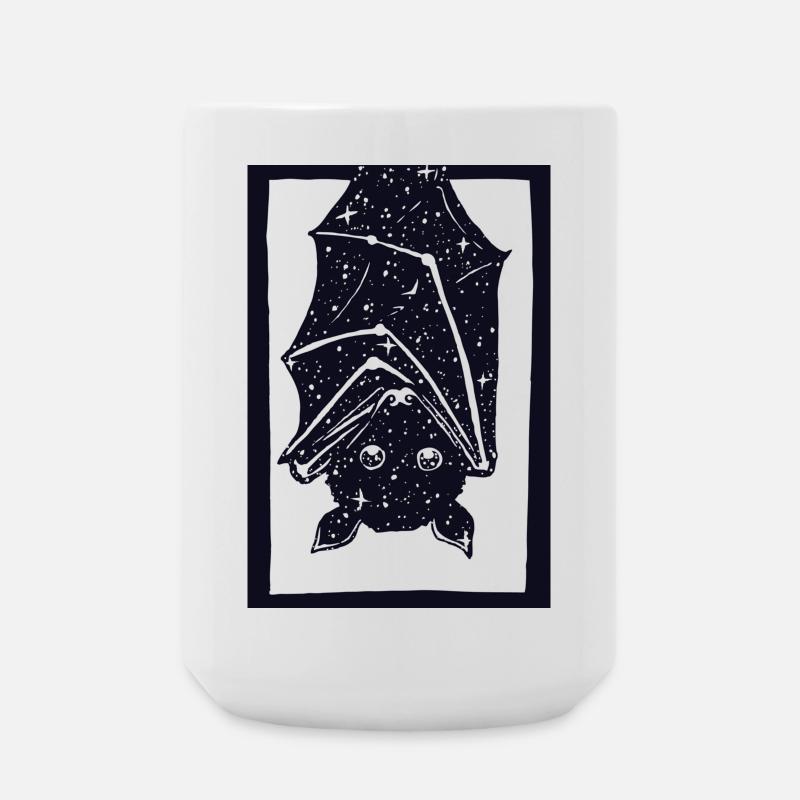 Spacebat - Große Tasse 440 ml - Weiß