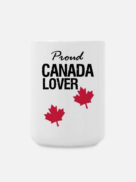 Canada Lover - Large Mug 440 ml - white