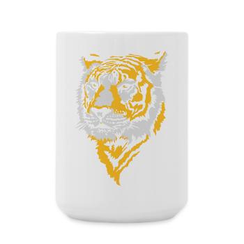 Tiger, Tigre - Große Tasse 440 ml - Weiß - Vorne