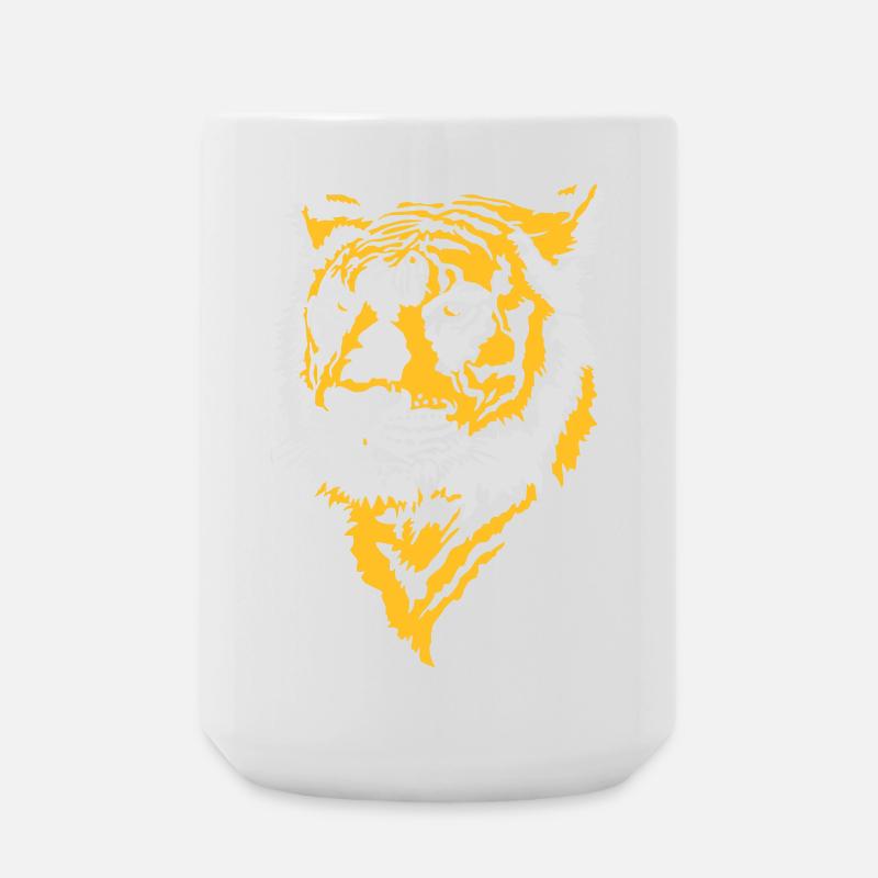 Tiger, Tigre - Large Mug 440 ml - white