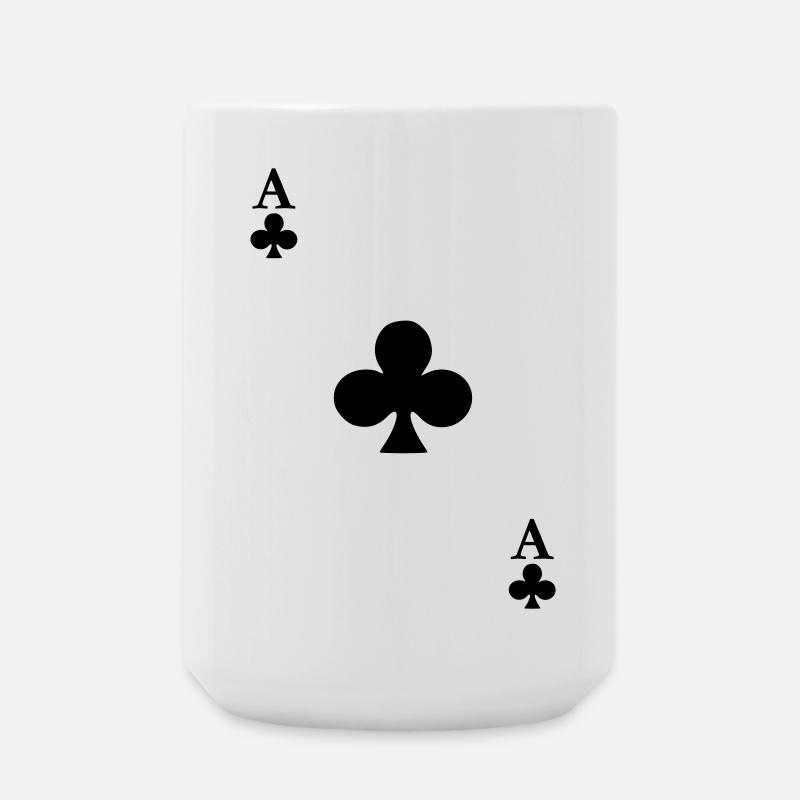 Ace of Clover - Große Tasse 440 ml - Weiß