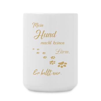 Dogs Dog Talk - Grande tasse 440 ml - blanc - Devant
