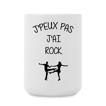 Rock Danse Danseur Danseuse Musique Music - Grande tasse 440 ml - blanc - Devant