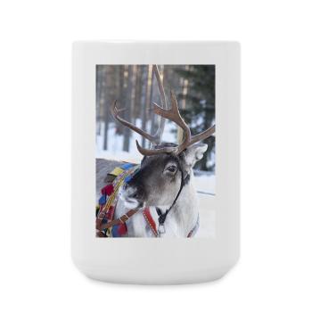 renne - Grande tasse 440 ml - blanc - Devant