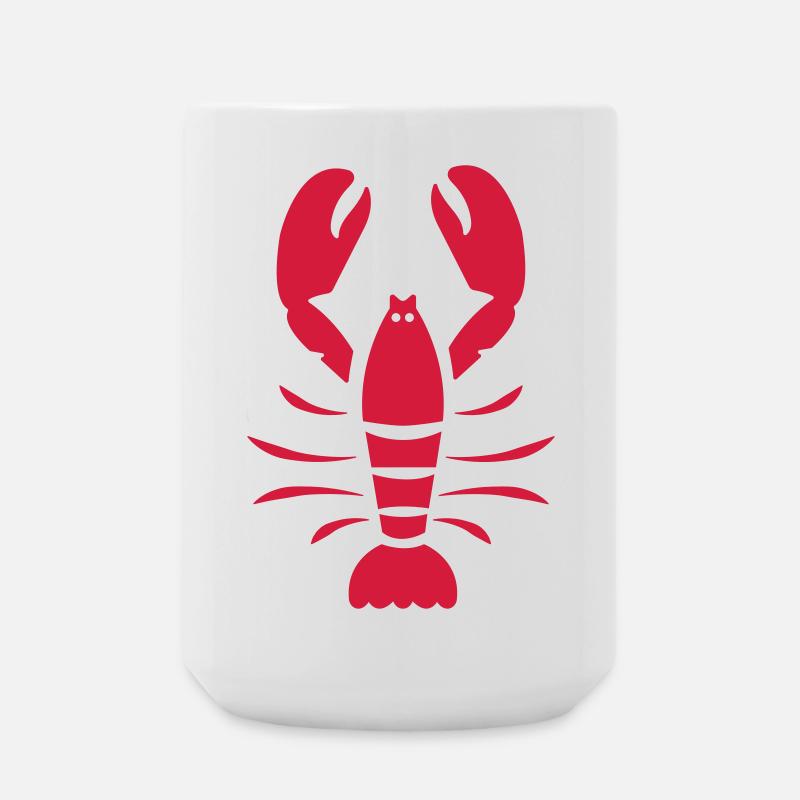 Lobster - Large Mug 440 ml - white
