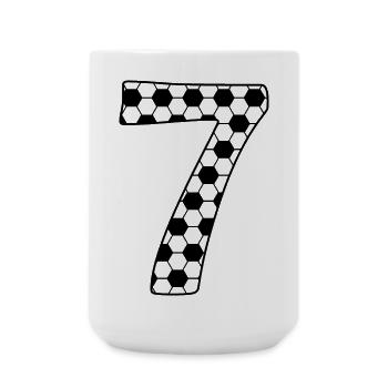 7 - Große Tasse 440 ml - Weiß - Vorne
