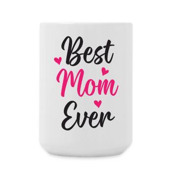 Beste Mutter aller Zeiten - Große Tasse 440 ml - Weiß - Vorne