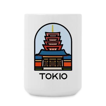 Tokyo - Senso-ji Temple - Large Mug 440 ml - white - Front