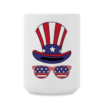 C'est l'Amérique ! - Grande tasse 440 ml - blanc - Devant