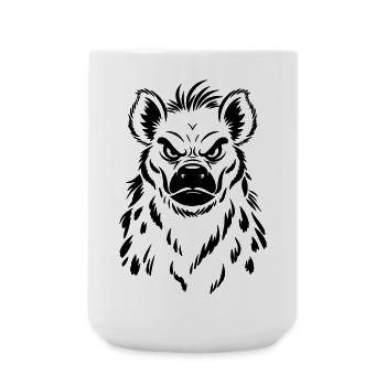 Hyena - Large Mug 440 ml - white - Front