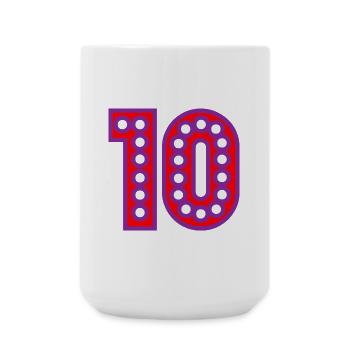 ALLES GUTE ZUM GEBURTSTAG. ALLES GUTE ZUM GEBURTSTAG. JAHRESTAG. - Große Tasse 440 ml - Weiß - Vorne