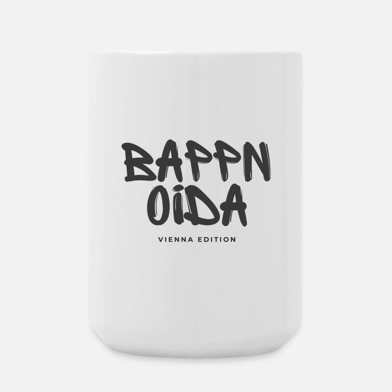 Bappn oida - Vienna Edition - Large Mug 440 ml - white