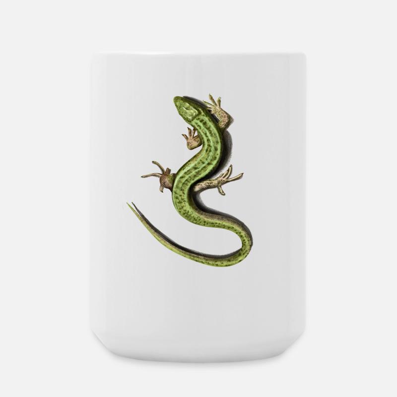 Lizard - Large Mug 440 ml - white