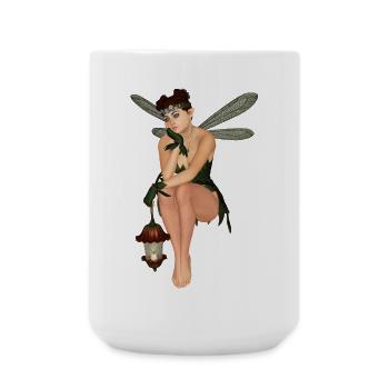 ELFE - Große Tasse 440 ml - Weiß - Vorne