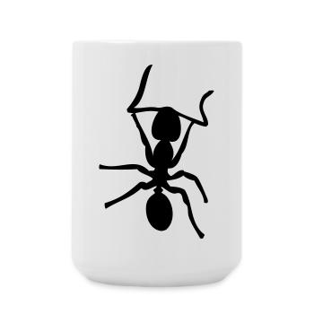 Ameise - Insekt - Ameisen - Große Tasse 440 ml - Weiß - Vorne