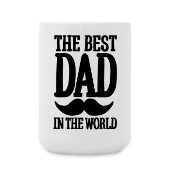The best dead in the world - Große Tasse 440 ml - Weiß - Vorne