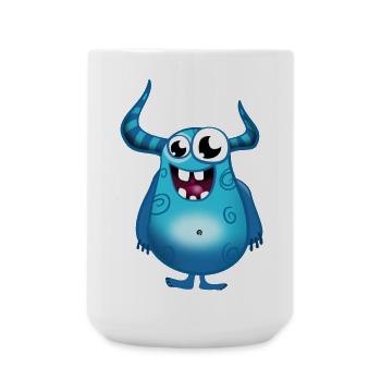 monstre - Grande tasse 440 ml - blanc - Devant