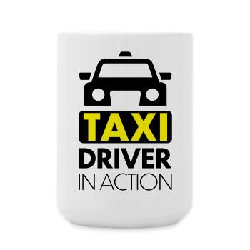 Taxi - Grande tasse 440 ml - blanc - Devant