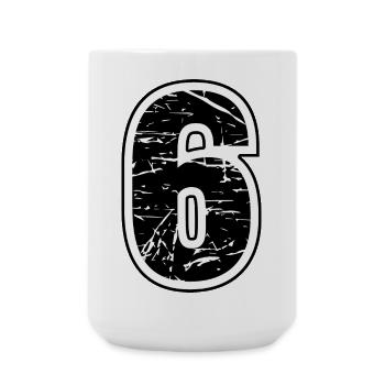 6 - Large Mug 440 ml - white - Front