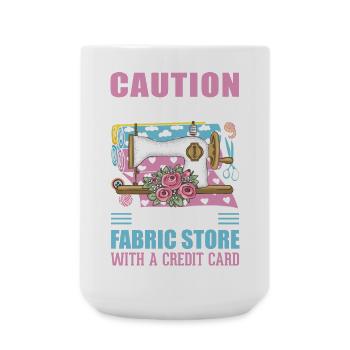 Couture - Grande tasse 440 ml - blanc - Devant