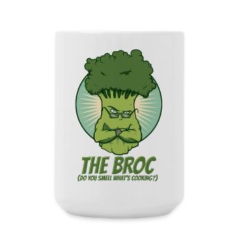 Veganer Statement Vegan Essen - Große Tasse 440 ml - Weiß - Vorne