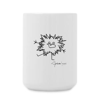 L'animal moelleux panique © Chyropterum Innoxius - Grande tasse 440 ml - blanc - Devant