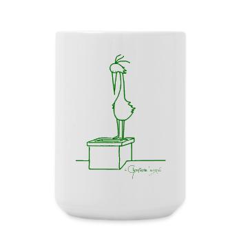 Roofbird © Chyropterum Innoxius - Large Mug 440 ml - white - Front