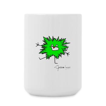 L'animal moelleux panique © Chyropterum Innoxius - Grande tasse 440 ml - blanc - Devant
