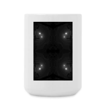 Dark Night V.1 - Große Tasse 440 ml - Weiß - Vorne