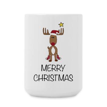 Joyeux Noël - Grande tasse 440 ml - blanc - Devant
