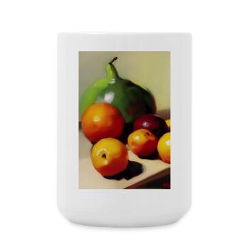 Fruit - Grande tasse 440 ml - blanc - Devant